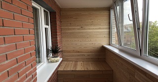 Отделка, остекление, утепление балконов в Великих Луках от 208 руб. м/2.